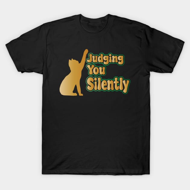 Judging You Silently T-Shirt by Officail STORE